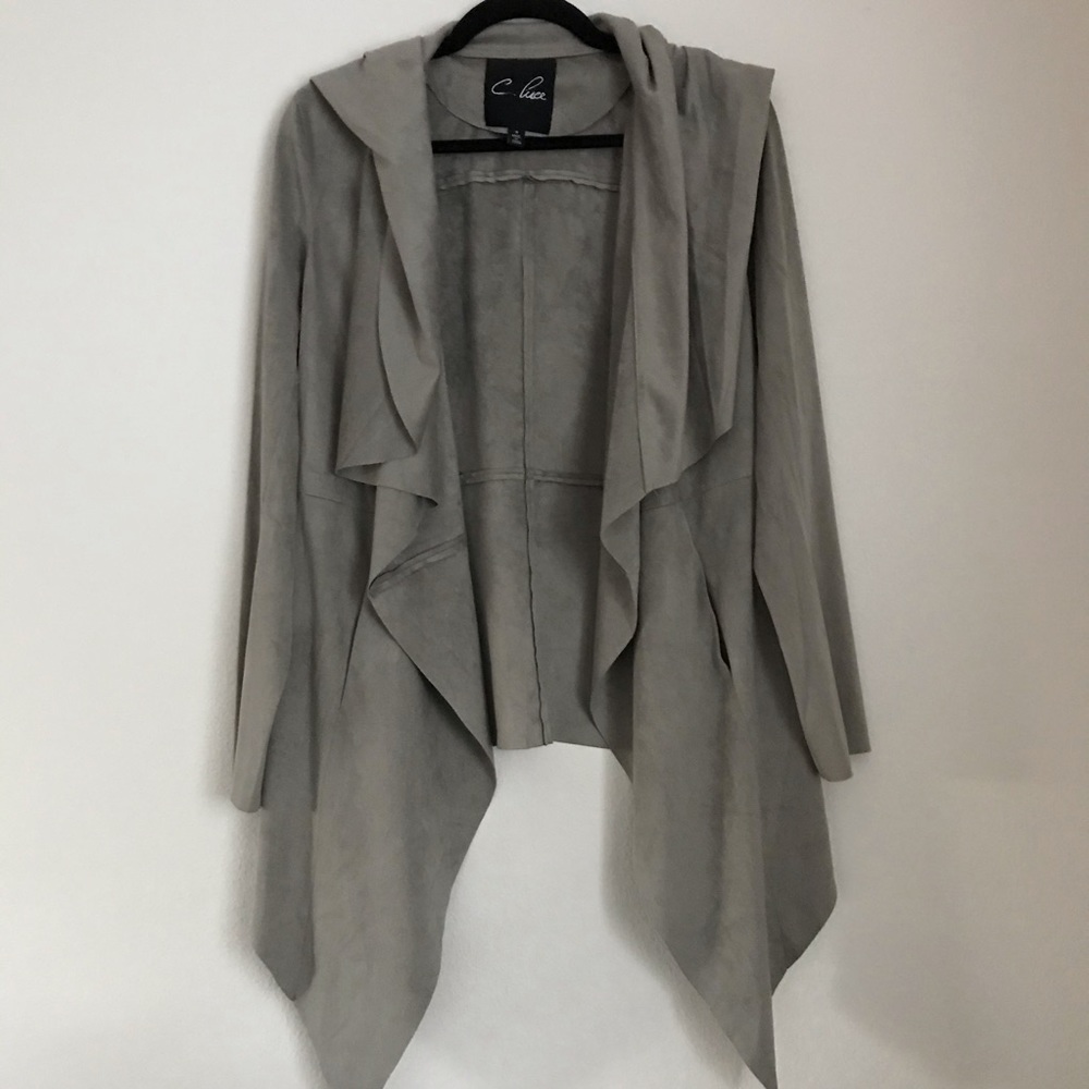 Gray Suede Jacket
